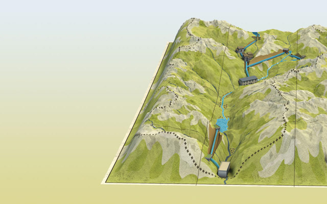 Topografia della Via Energia