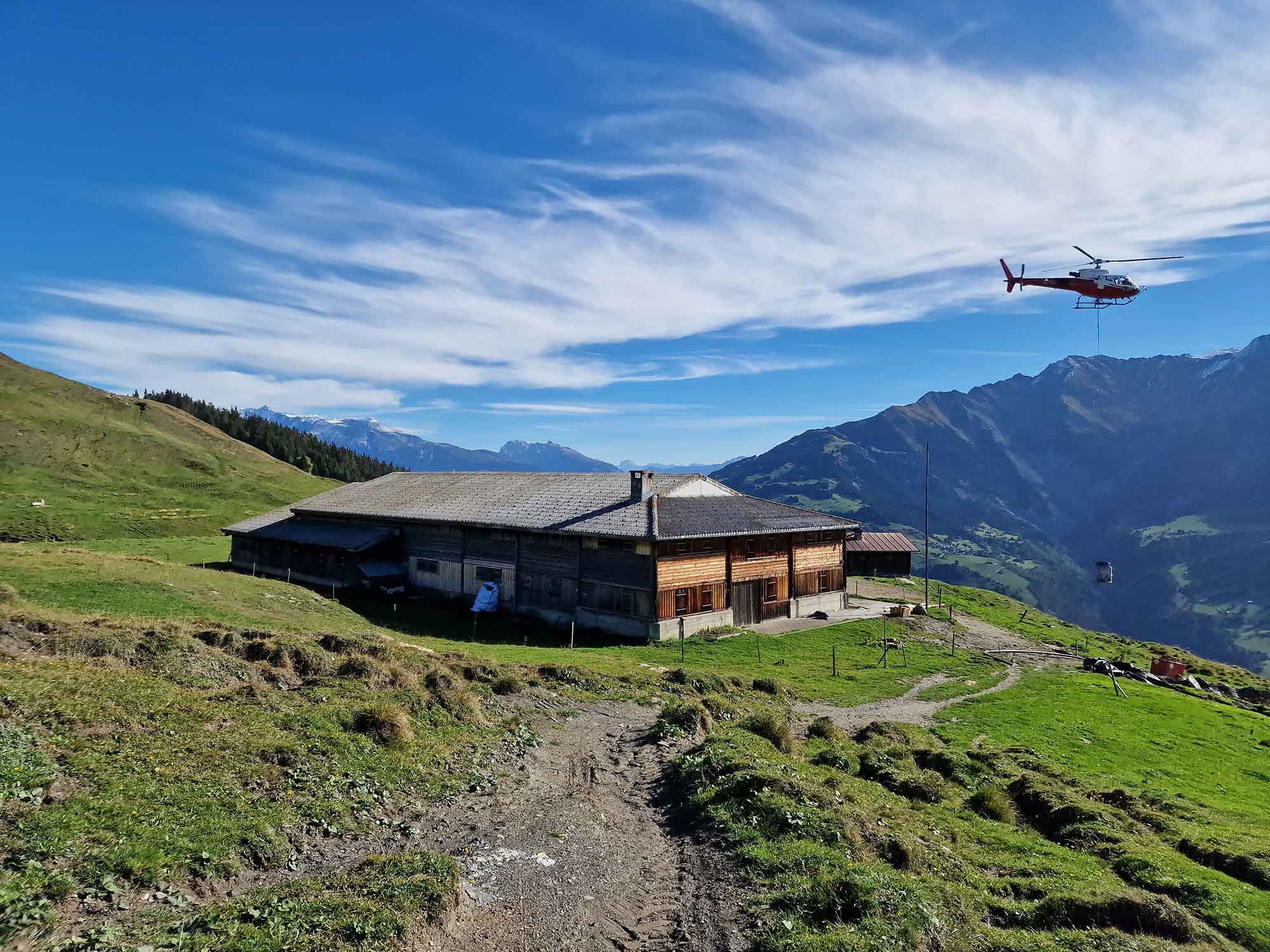 L’alpe Sogn Carli sopra Morissen