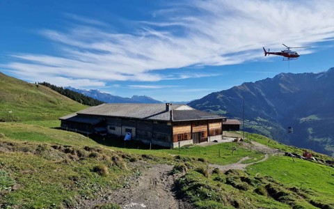 L’alpe Sogn Carli sopra Morissen